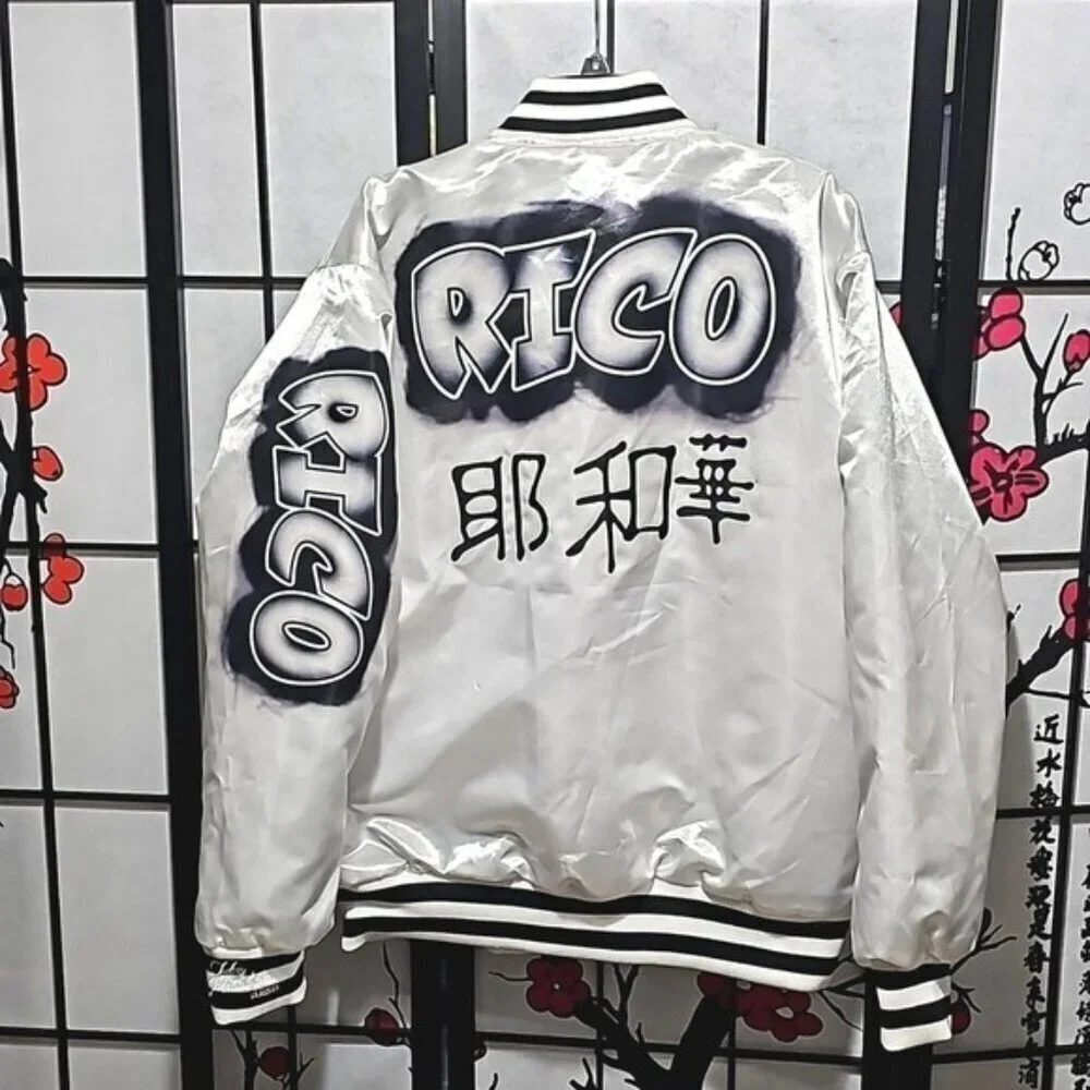 Paid in Full Rico Satin Jacket Cam'ron Size XL New